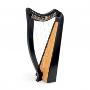MMX Celtic harp in black -...